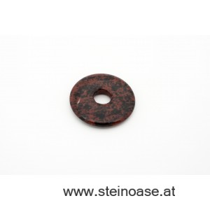 Donut Mahagoni-Obsidian 30mm